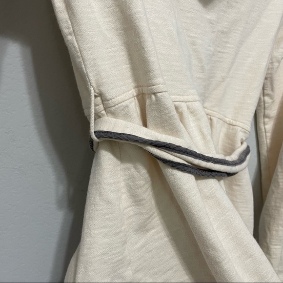 Anthropologie Cardigan Jacket Cotton SMTWTFS Hooded Small S - Picture 5 of 13